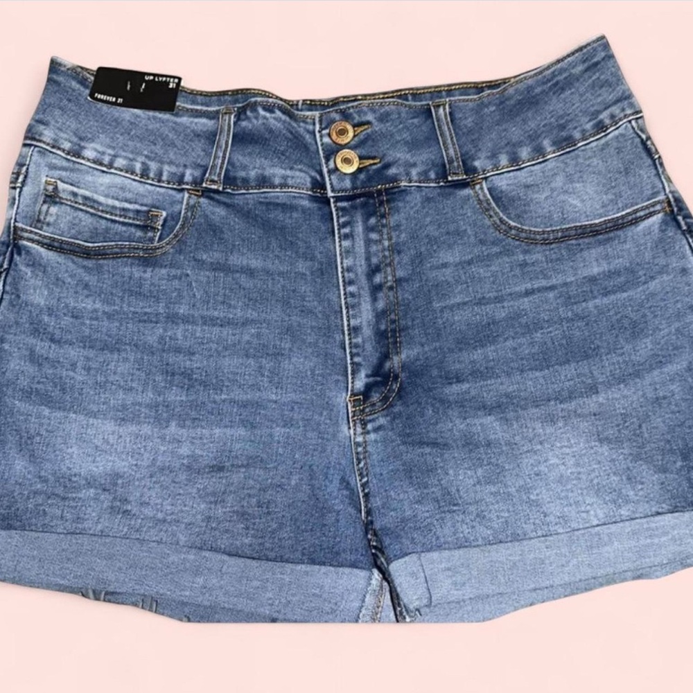 Forever 21 Denim Blue Jean Shorts